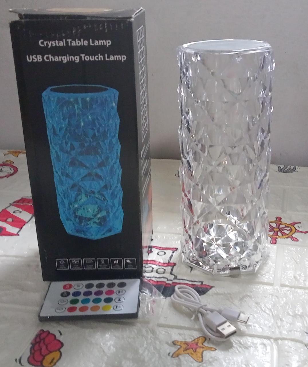 Crystal Touch Lamp