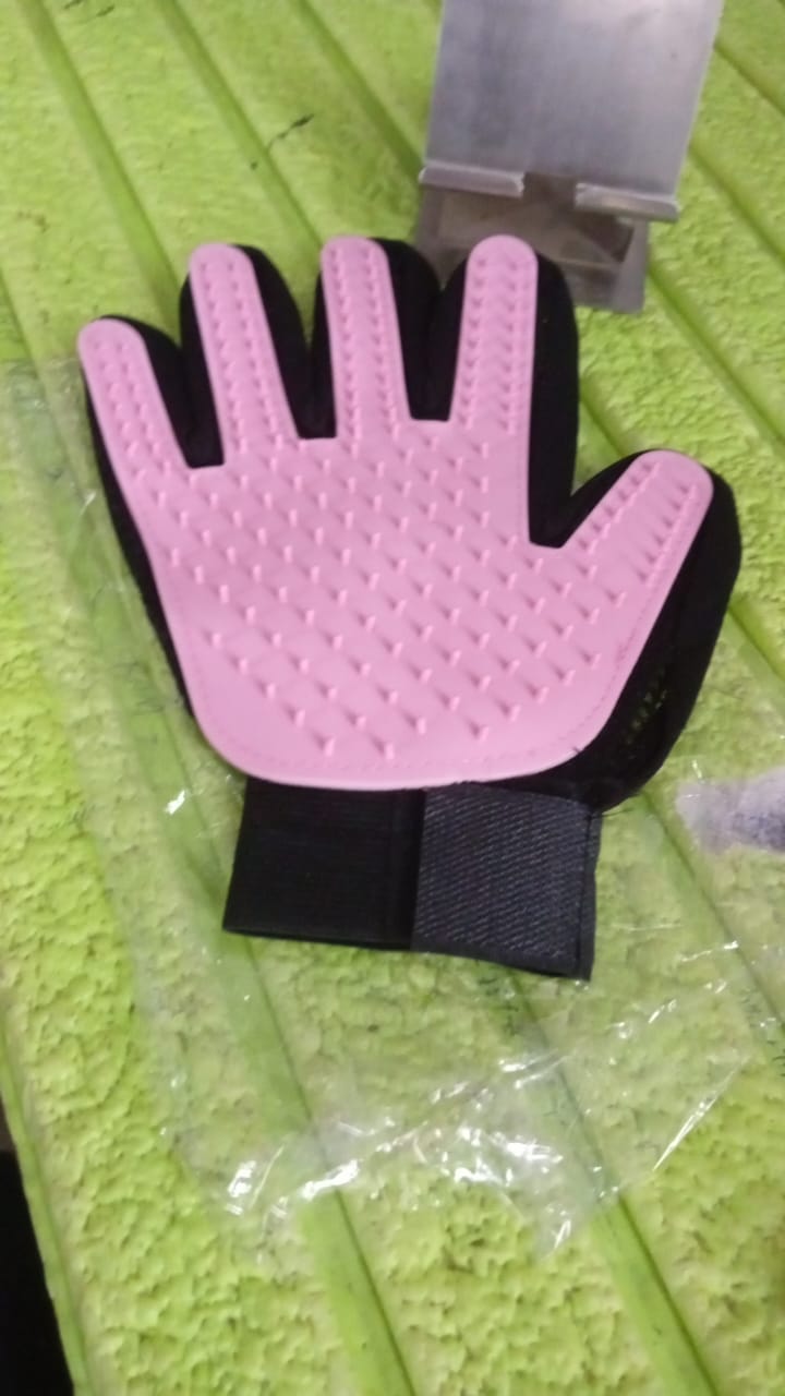 Pink Gloves, Gloves Bathing Tool (1 Pc)