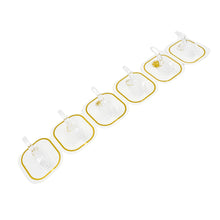 TRANSPARENT ADHESIVE WALL HOOK (6 PCS SET)