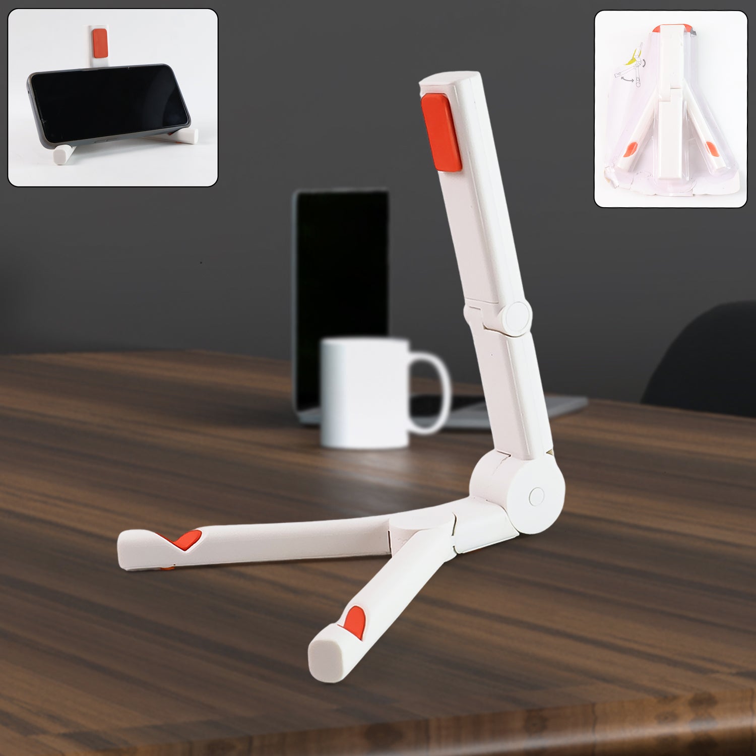Foldable Mobile Phone & Tablet Stand 
