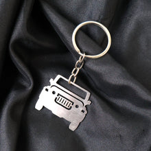 Stylish Metal Jeep Shape Keychain