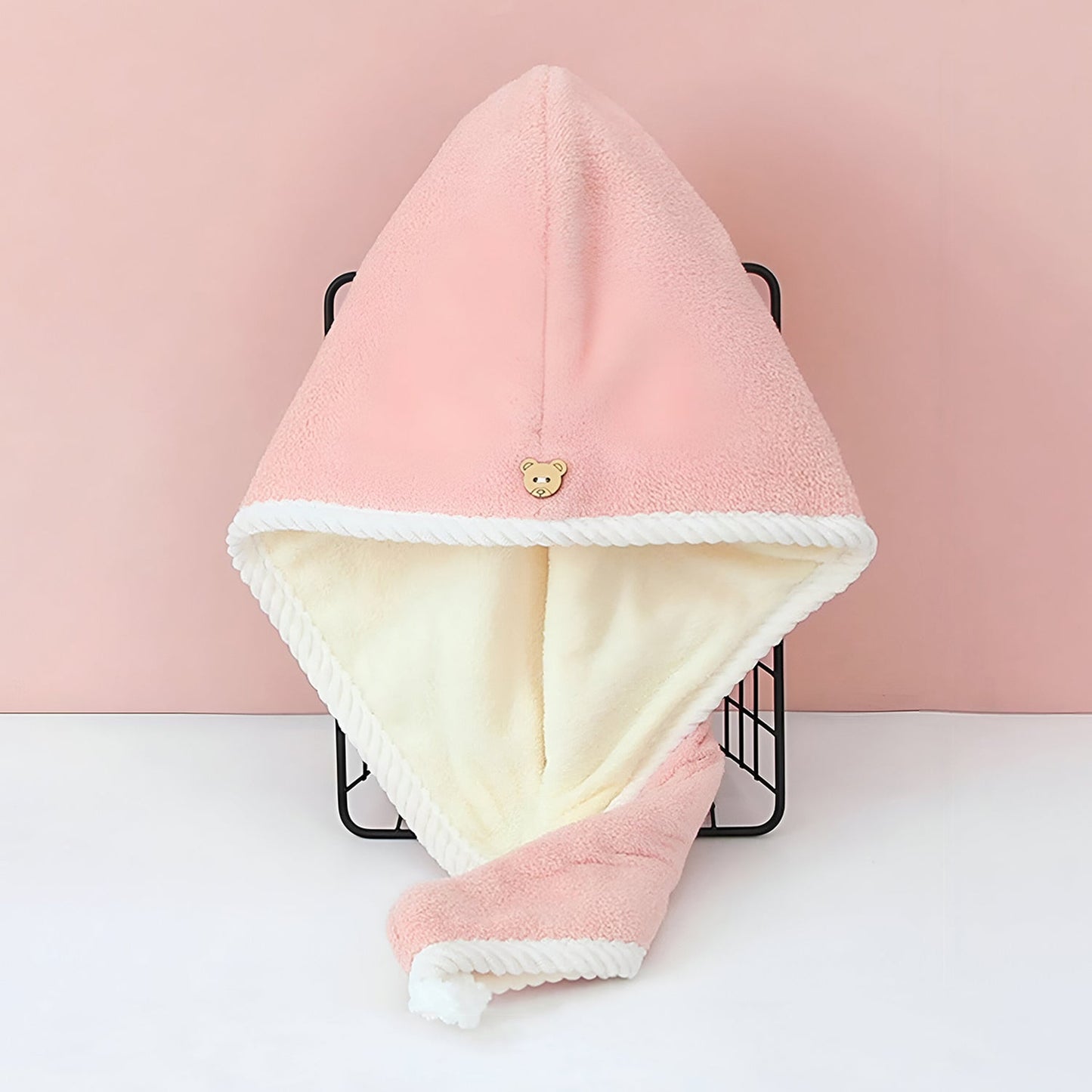 Hair Drying Magic Hair Cap Towel Wrap for Women Bath Towels (1 pc), Hair accessories