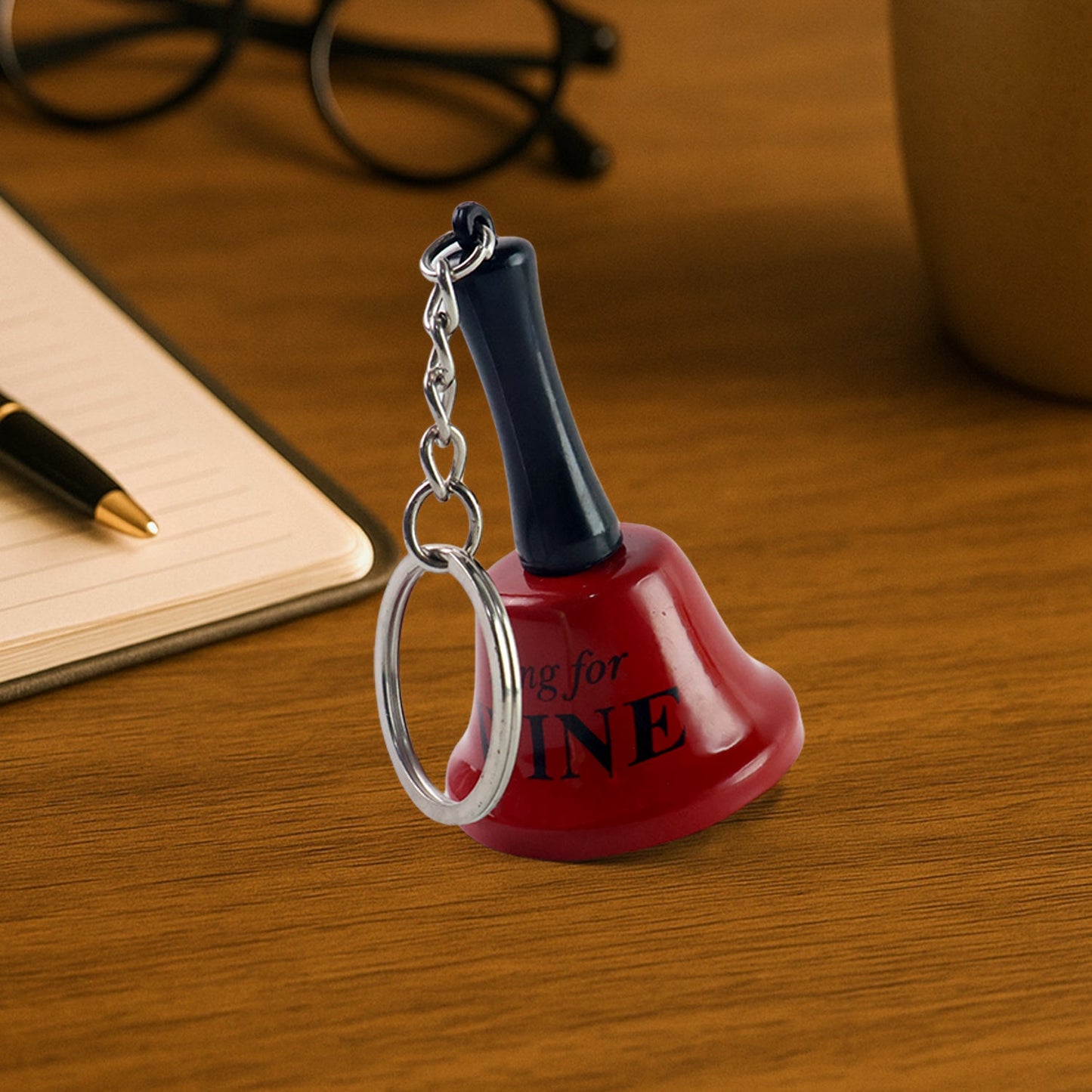 Mini Hand Bell with Keychain (1 Pc)