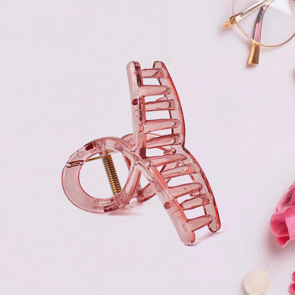 Plastic Hair Clamp Grip, Simple Matte Hair Barrette Clamp (1 Pc)