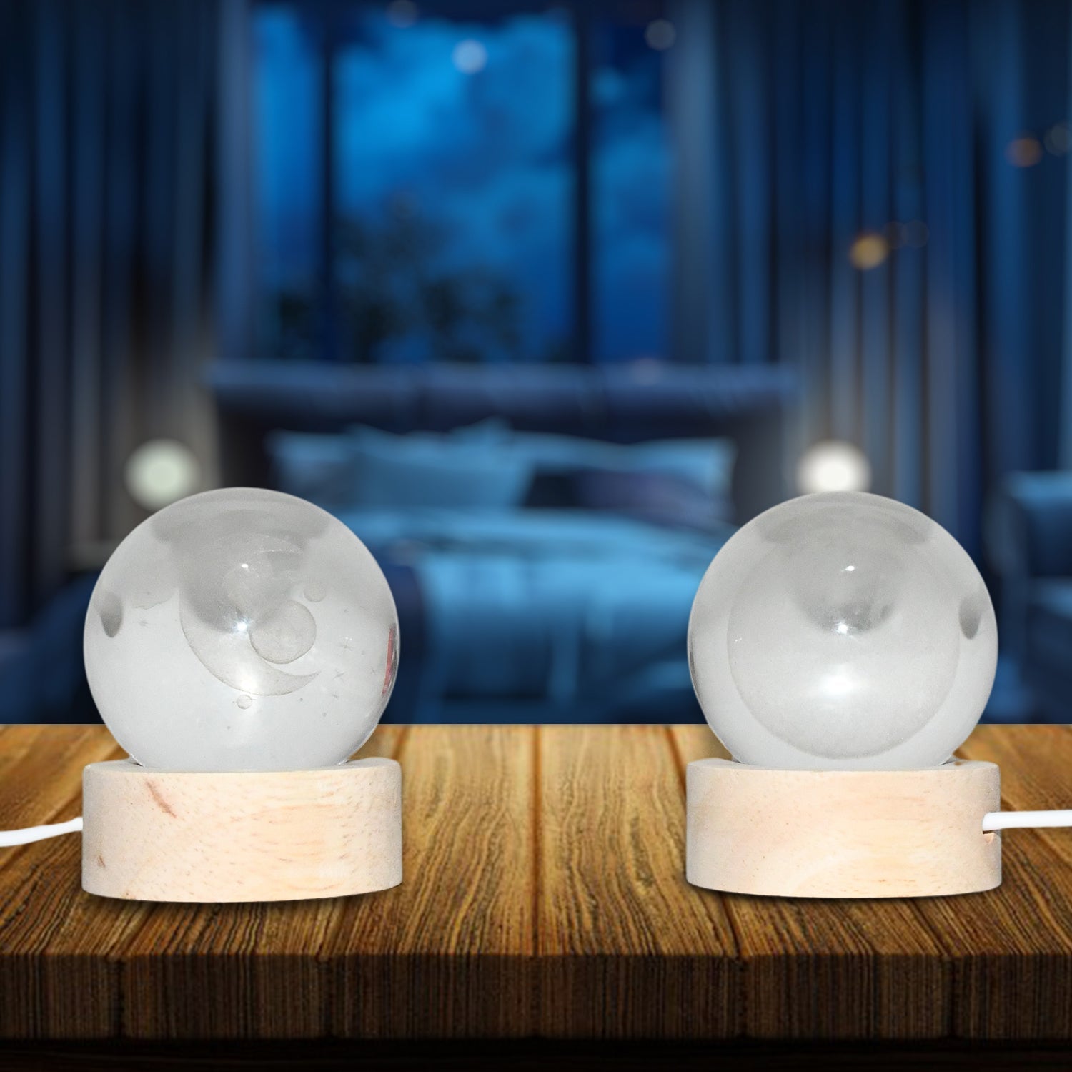 3D Crystal Ball Lamp