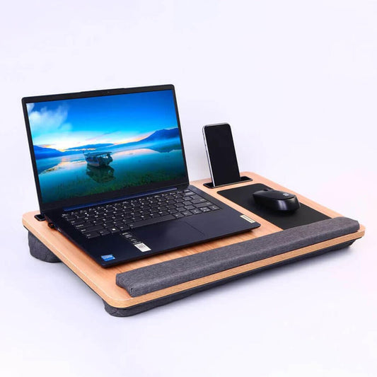 Portable Laptop Table with Mouse Pad (55×35 Cm / 1 Pc)
