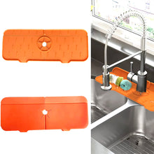 Silicone Faucet Splash Guard Pad for Kitchen & Bathroom Sink (1 Pc / Mix Design & Size)