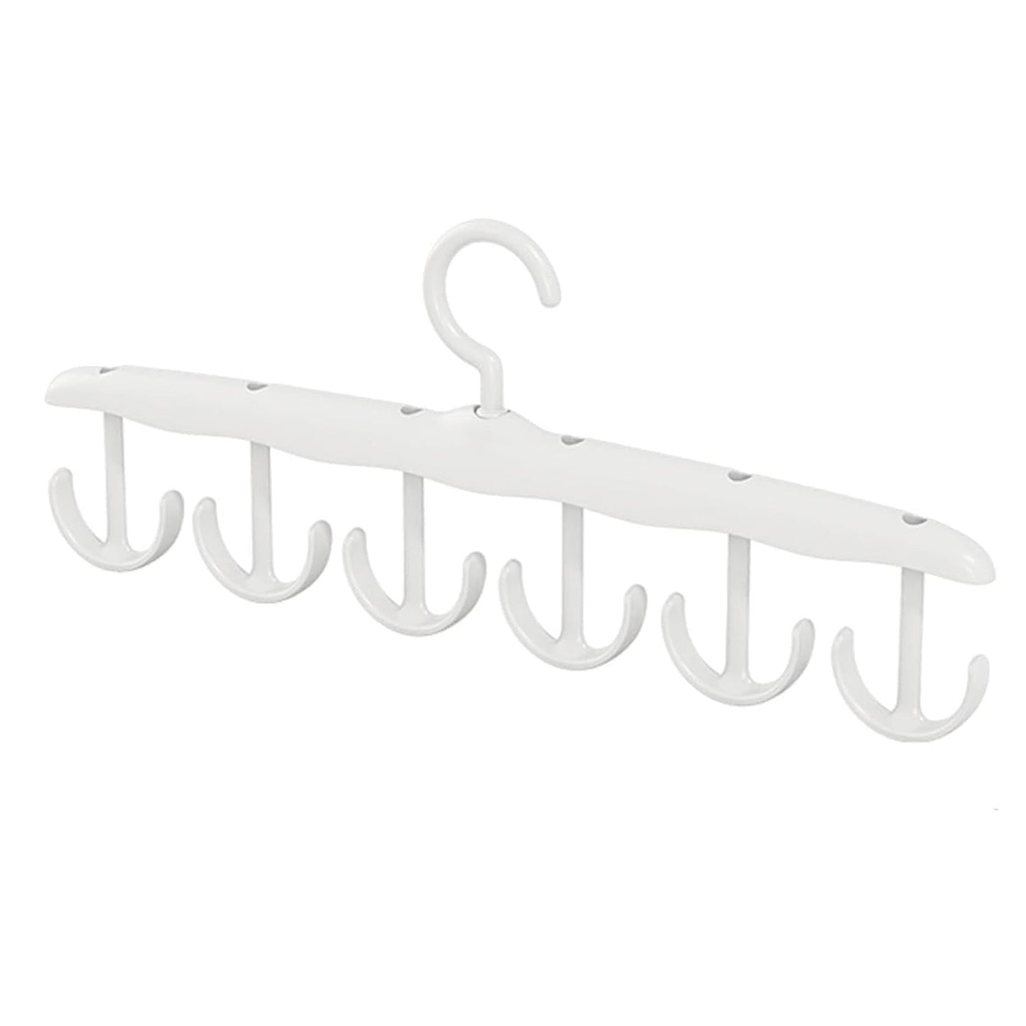 Rotatable Tank Top Hanger – Space Saving Closet Organizer for Dorms & Apartments (12-Hook)