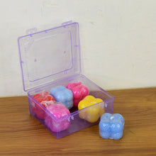 Multicolor Aesthetic Bubble Cube Wax Candles (6 Pc)