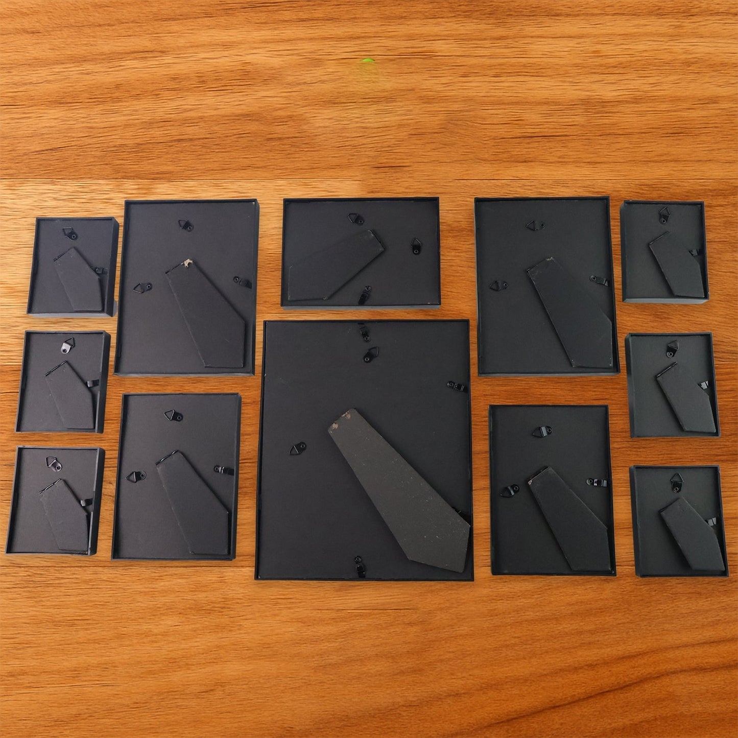 Black 12 Photo Frame Set