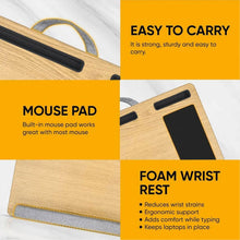 Portable Laptop Table with Mouse Pad (55×35 Cm / 1 Pc)