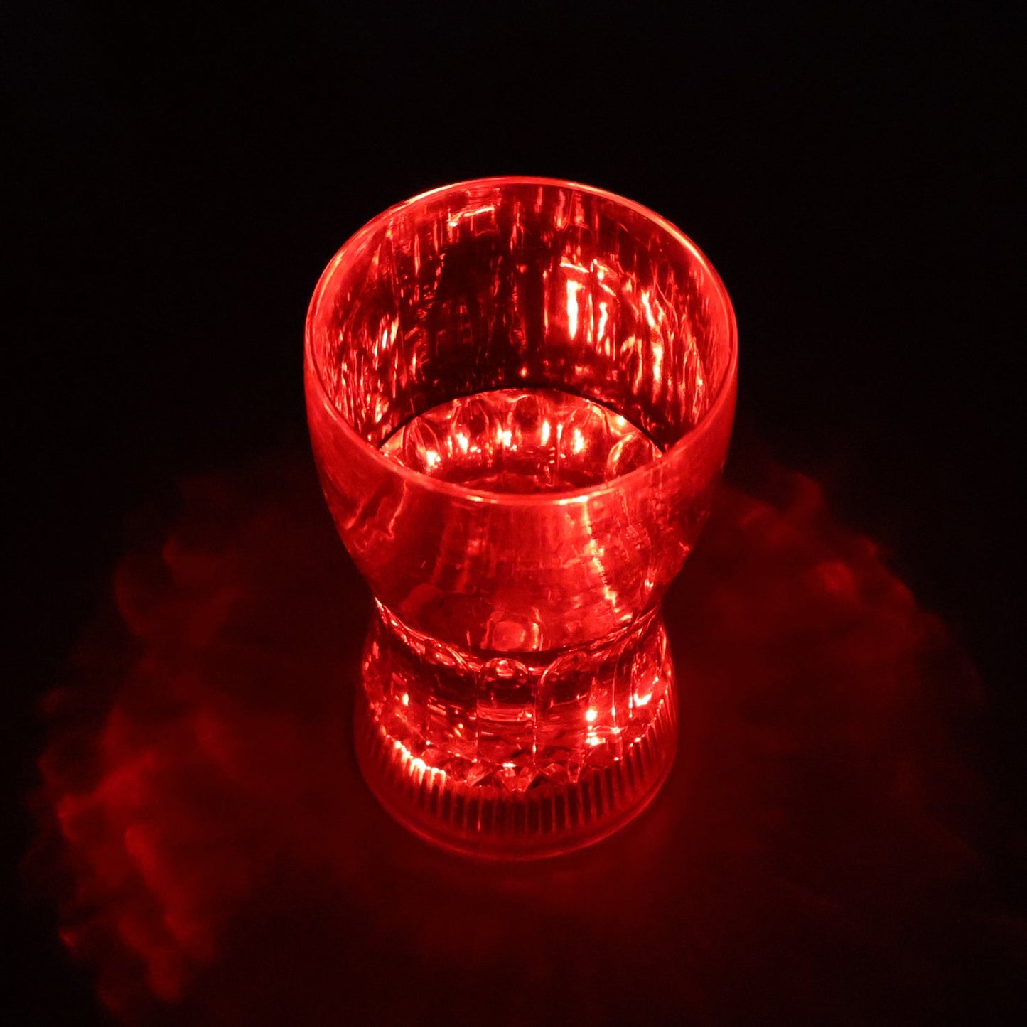 Plastic Fancy LED Light Glass 200 ML (1 Pc)