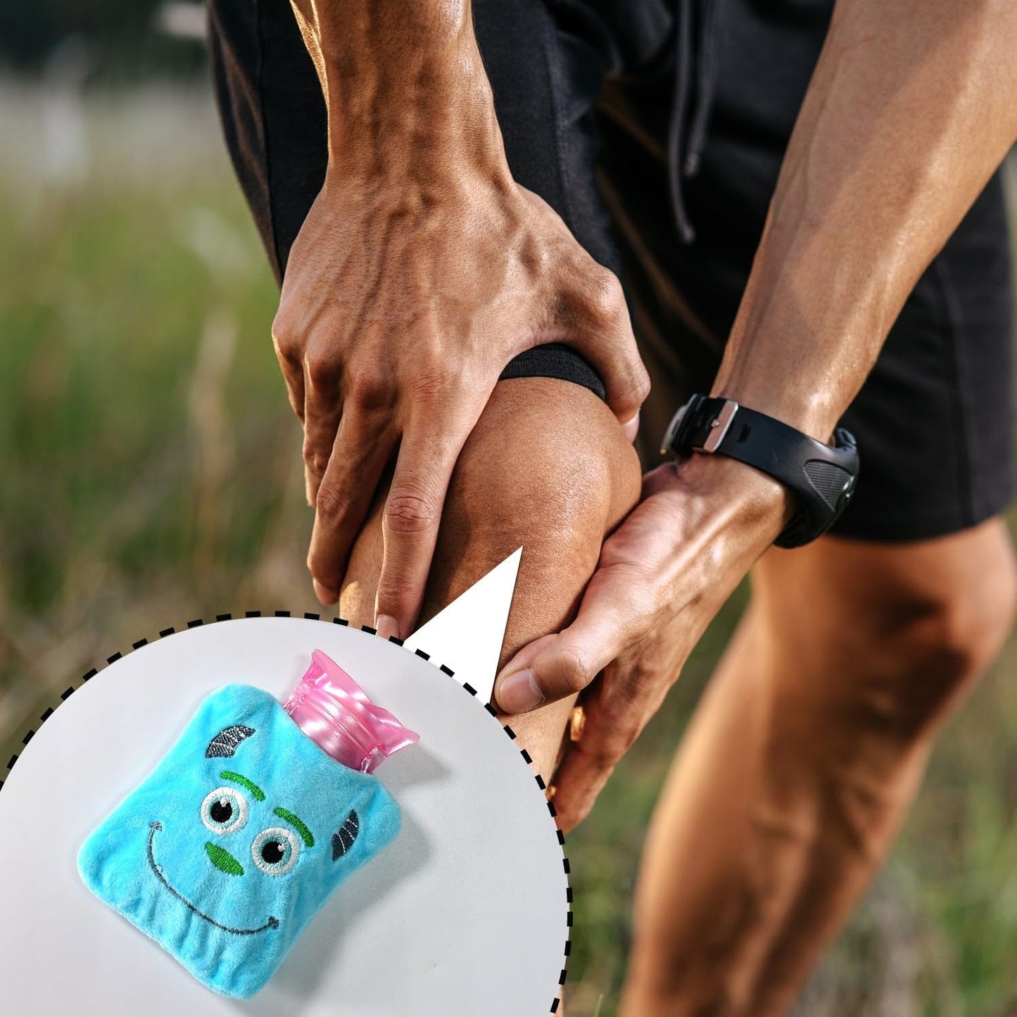 Small Hot Water Bag for Pain Relief (1 Pc / Mix Color)