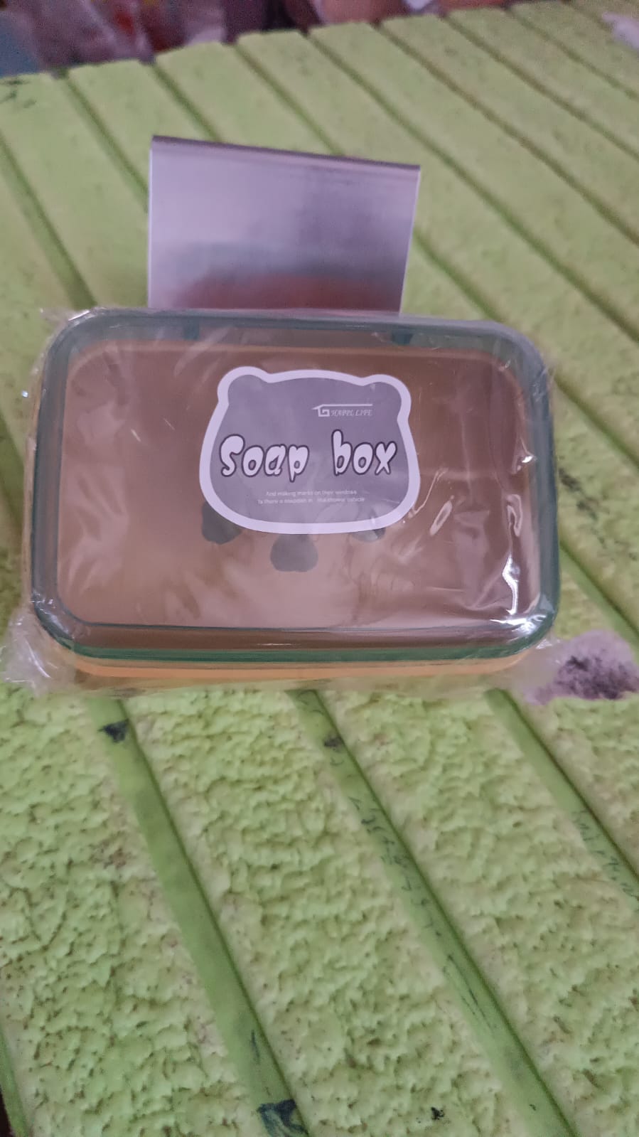 Plastic Soap Dish, Portable Plastic Self Draining Soap Holder ,Sabudani (1 Pc / Mix Color)