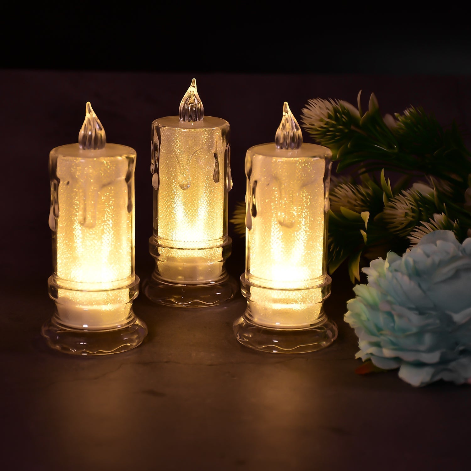 Melted Design Candle Lights