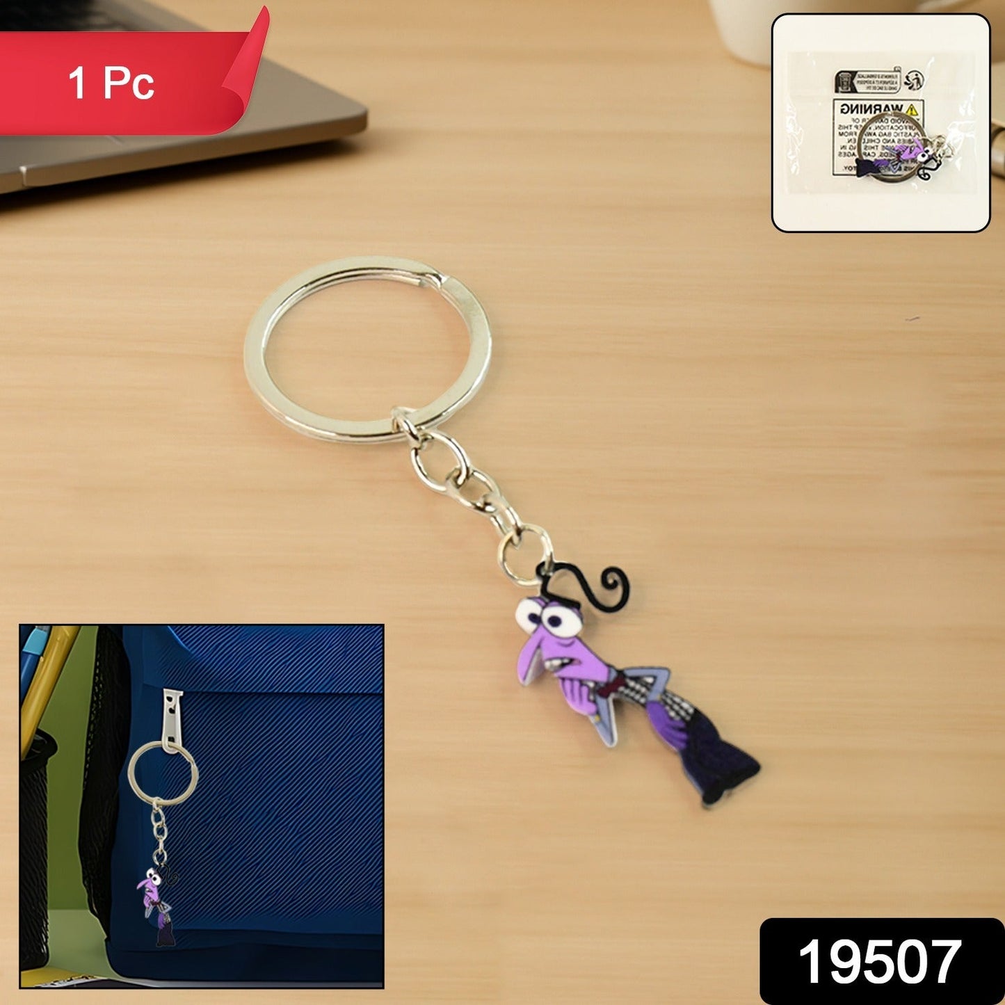 Anime Style Cartoon Keychain