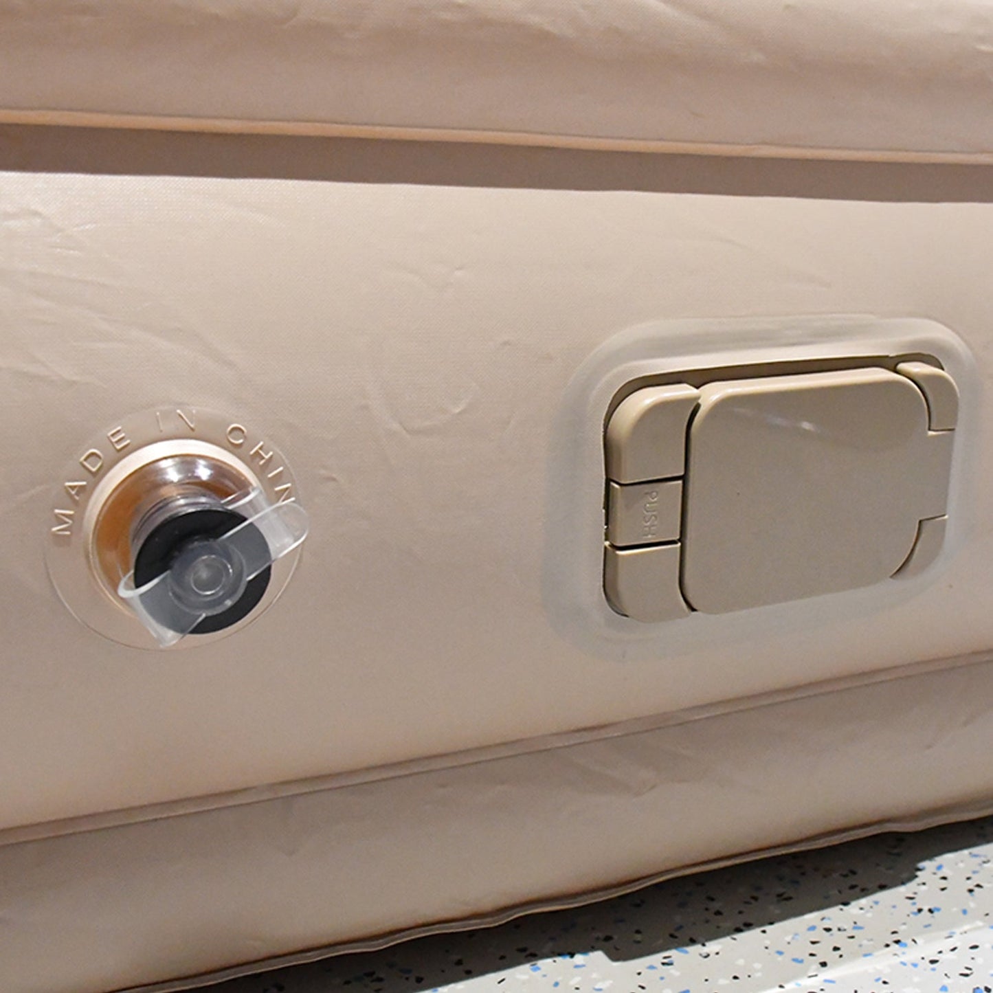 Portable Inflatable Bed Folding Lazy Bed (190x100x40 Cm / 1 Pc)