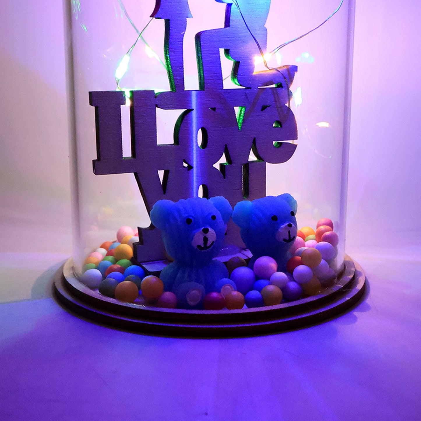 Love You LED Decorative Light Showpiece (1 Pc)