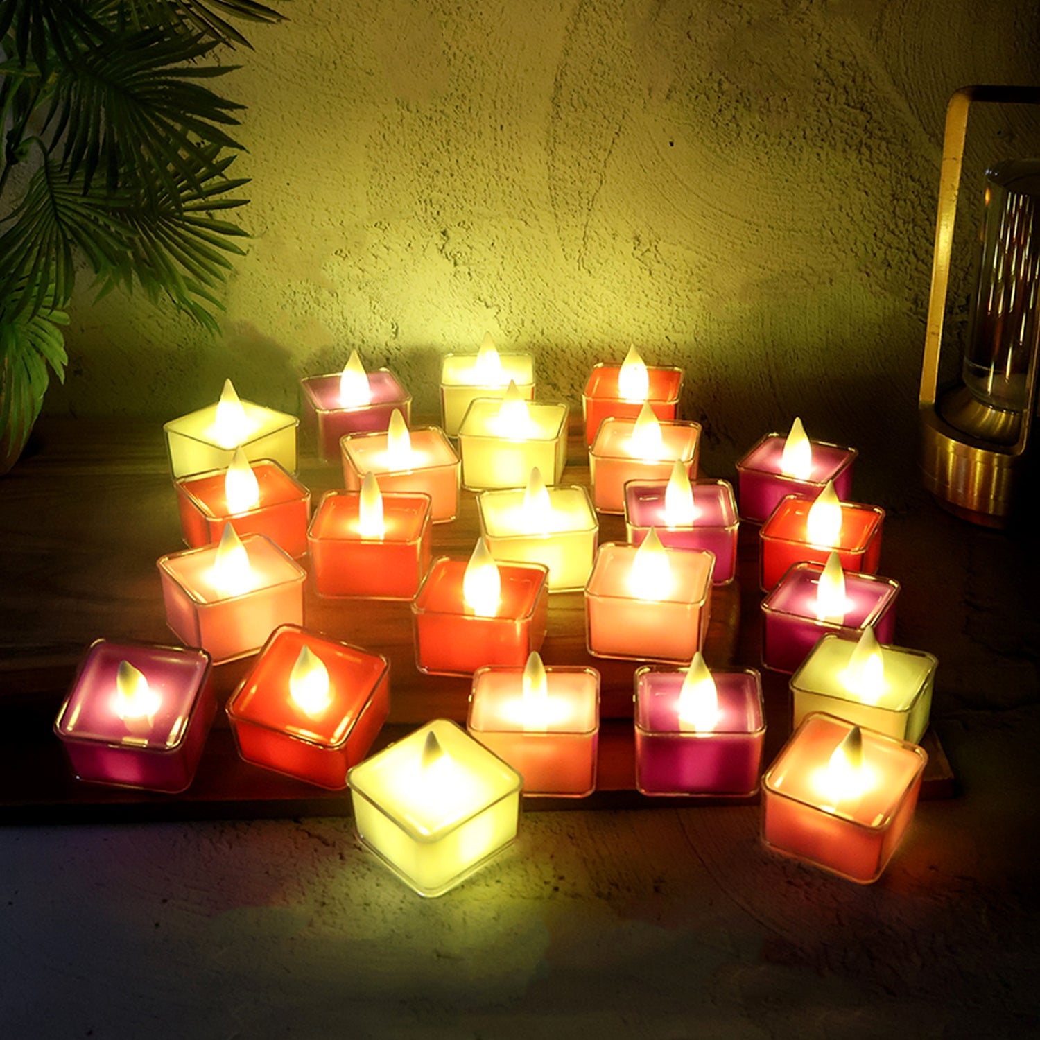 Elegant Multi-Color LED Tealight