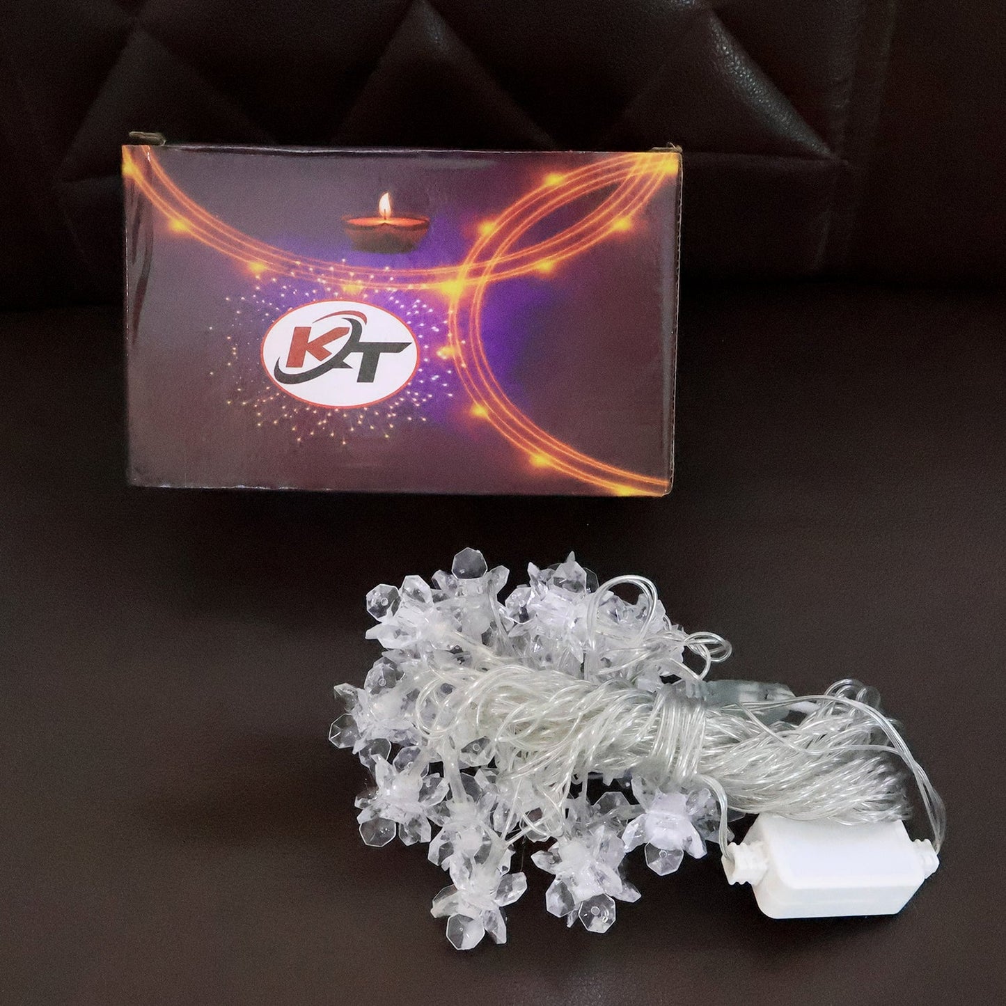 Crystal Flower LED Decorative String Light (8 Meter)