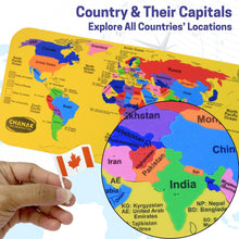 Aditi Mapster World Map EVA Foam Puzzle Set