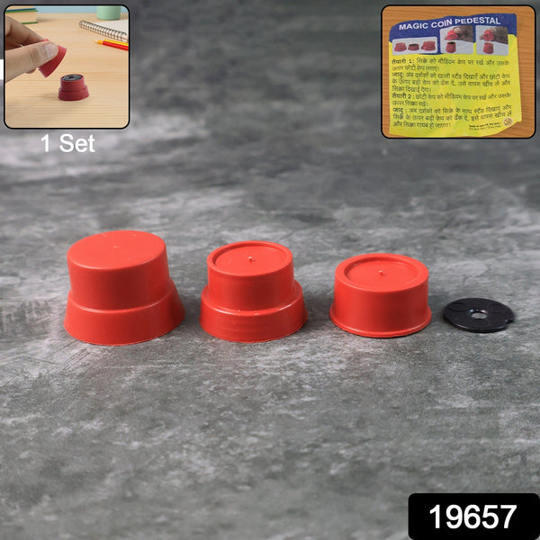 Magic Coin Pedestal Illusion Toy