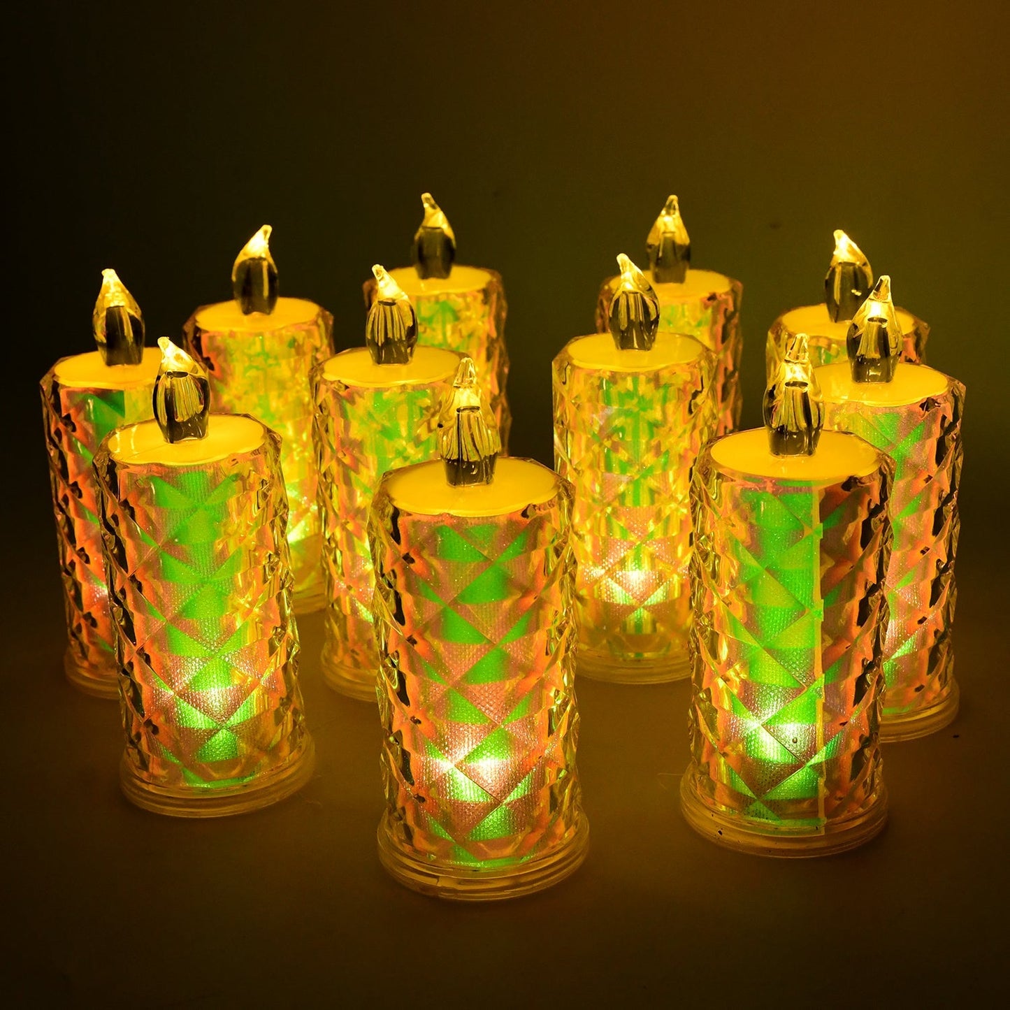 Smokeless LED Candles (12 Pc)