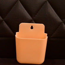 Wall Mounted Plastic Mobile Storage Pocket