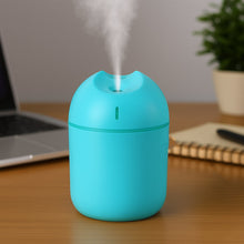 Blue USB Mini Air Humidifier for Home & Office (1 Pc)