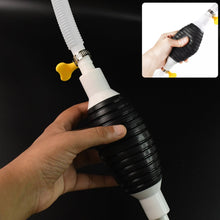 Fuel Transfer Pump Hose with Hand Pump and 2 Hose Clamps