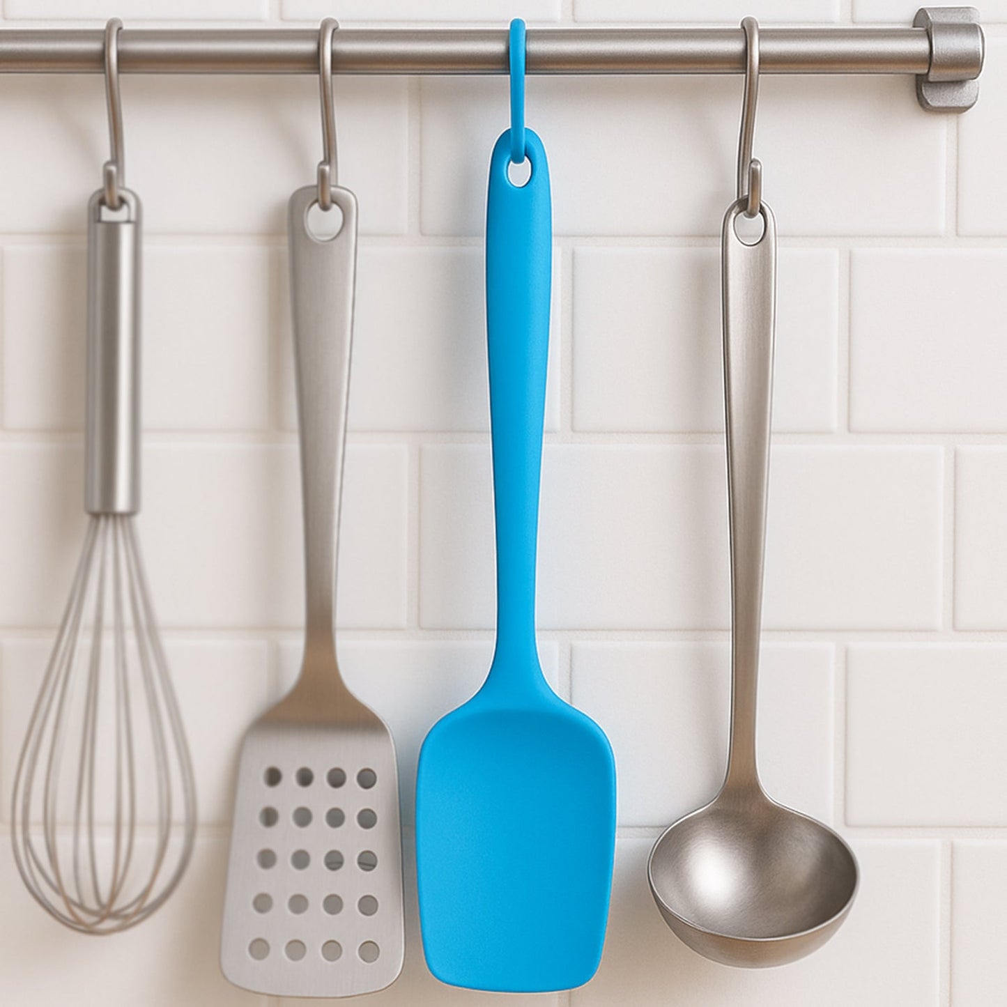 Silicone Spoon Spatula for Kitchen Use