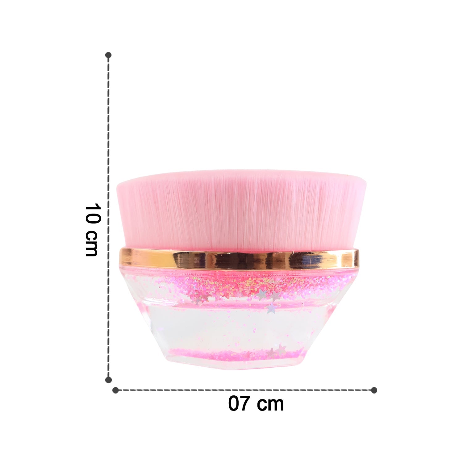 Fancy Makeup Brush with Gel Base