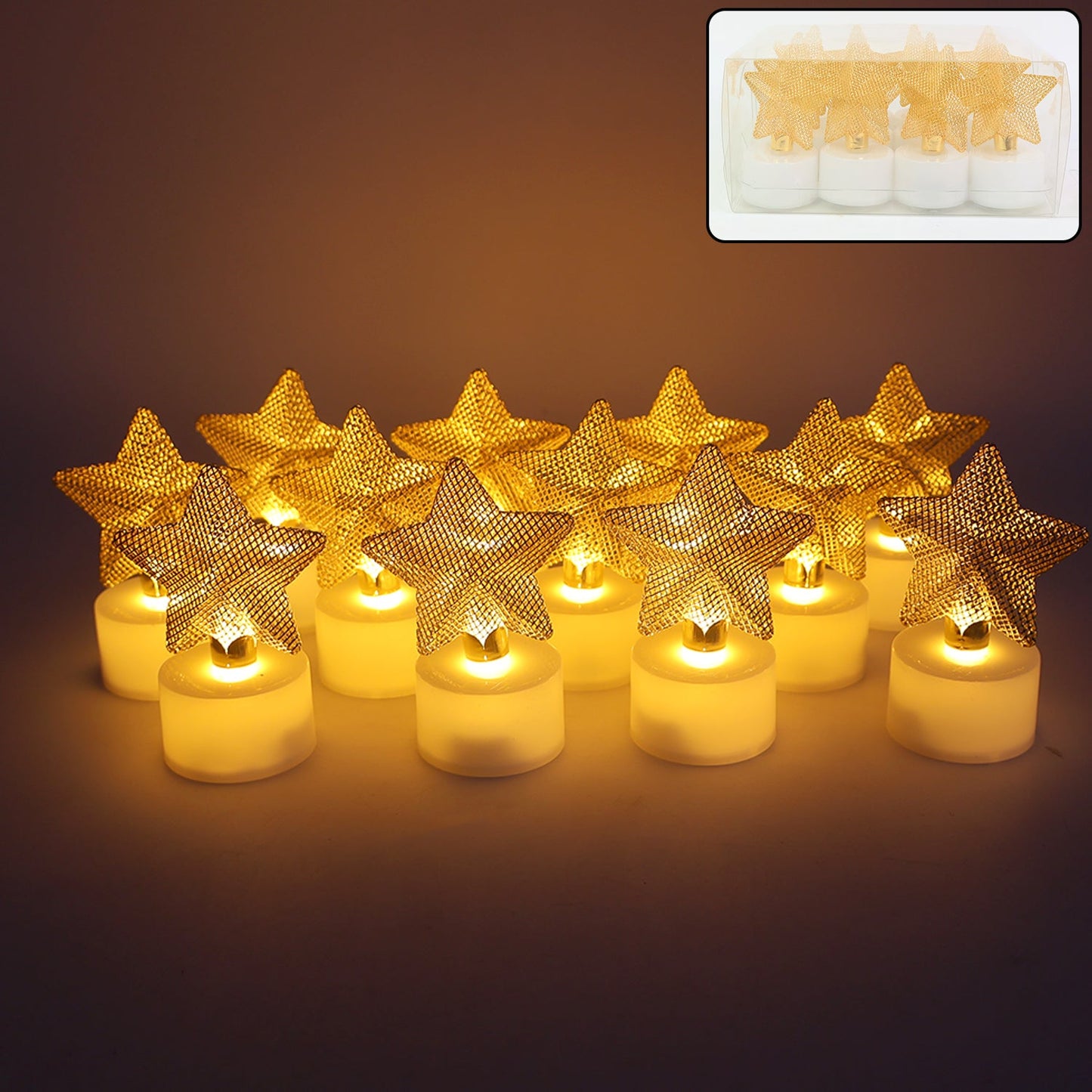 Decorative LED Star Candles